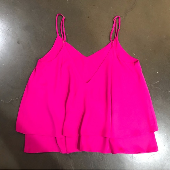 Amanda Uprichard Camisole Tiered Tank Top - Picture 7 of 9